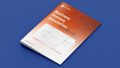 Cover of the Cardanit Business Process simulation Handbook